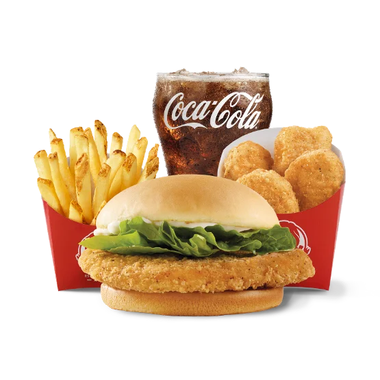 Wendy's Crispy Chicken Biggie Bag