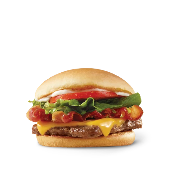 Wendy's Jr. Bacon Cheeseburger